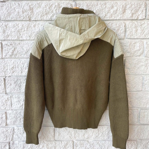 VARLEY Dark Olive Mix Carter Half Zip Pullover - Size Small - Picture 7 of 8